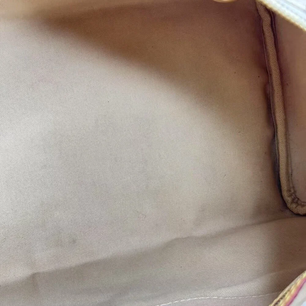 Louis Vuitton Speedy Top Handle Bag Damier Azur
